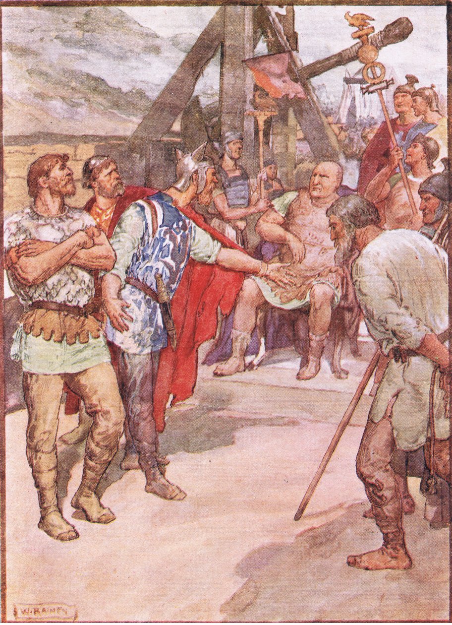 Marius en de ambassadeurs van de Cimbri, uit Plutarchus