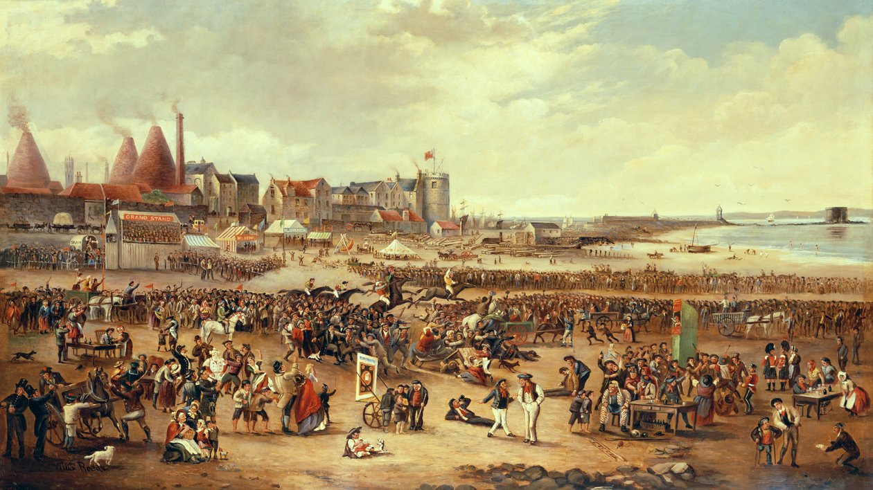 Leith Races door William Reed