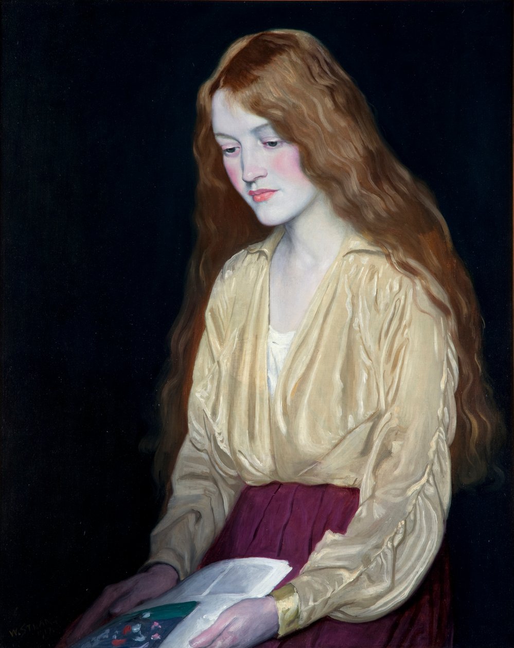 Cynthia door William Strang
