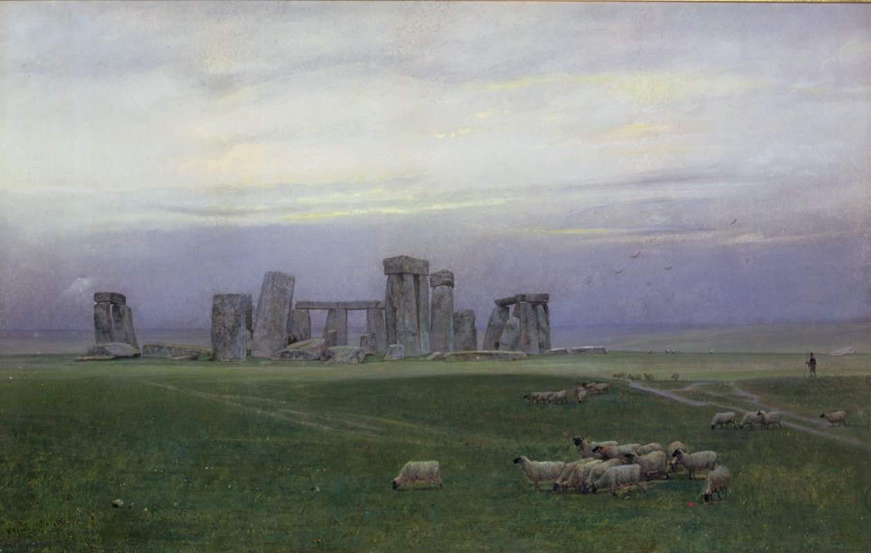 Stonehenge door William Trost Richards