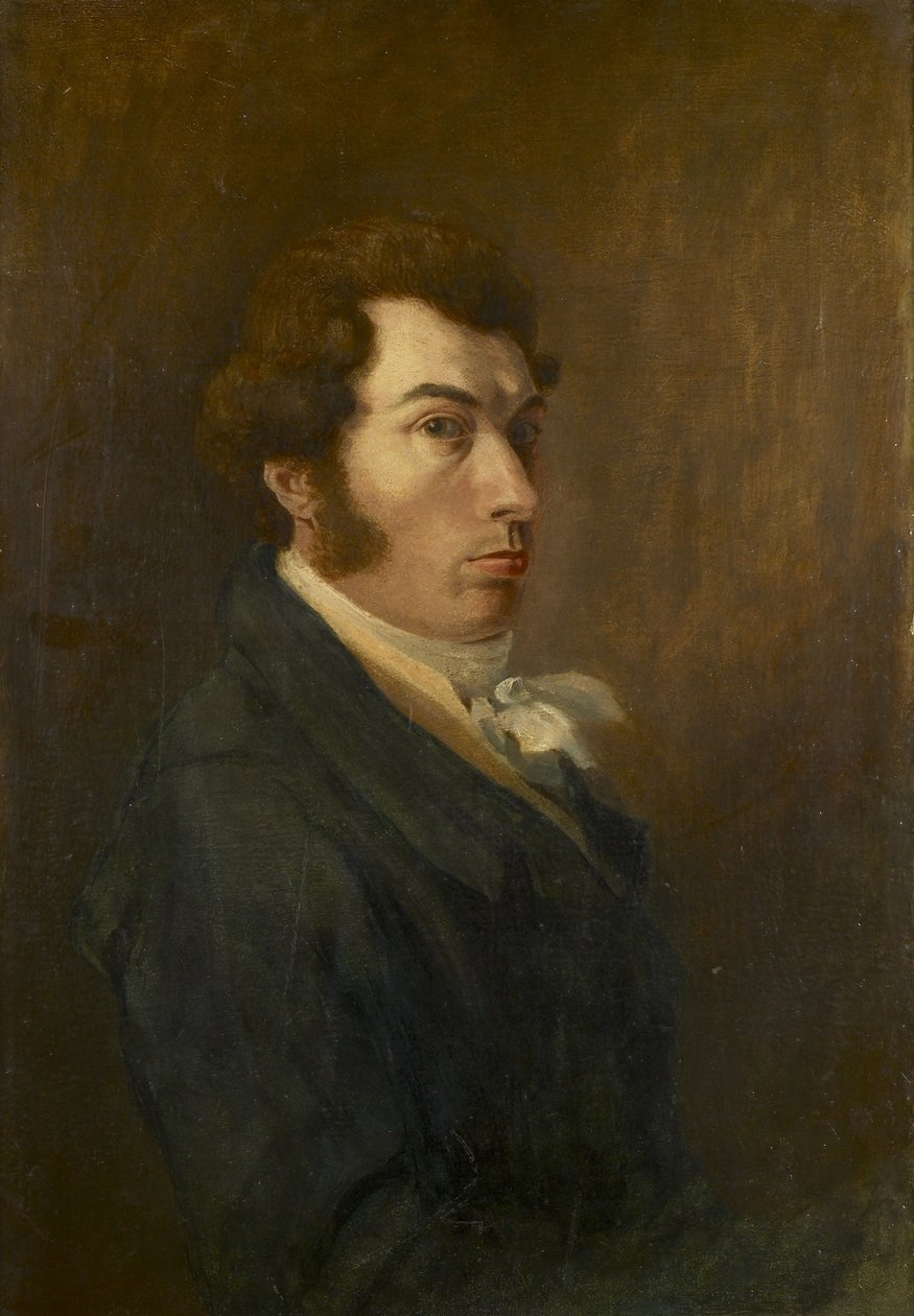 Zelfportret, c.1824 door Joseph Mallord William Turner