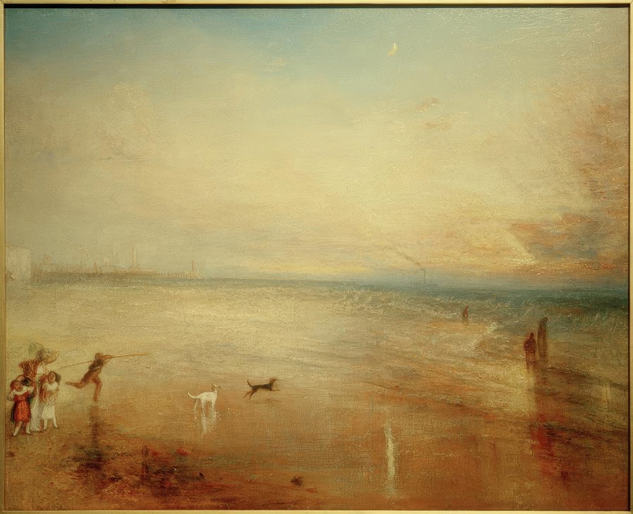 De nieuwe maan door Joseph Mallord William Turner