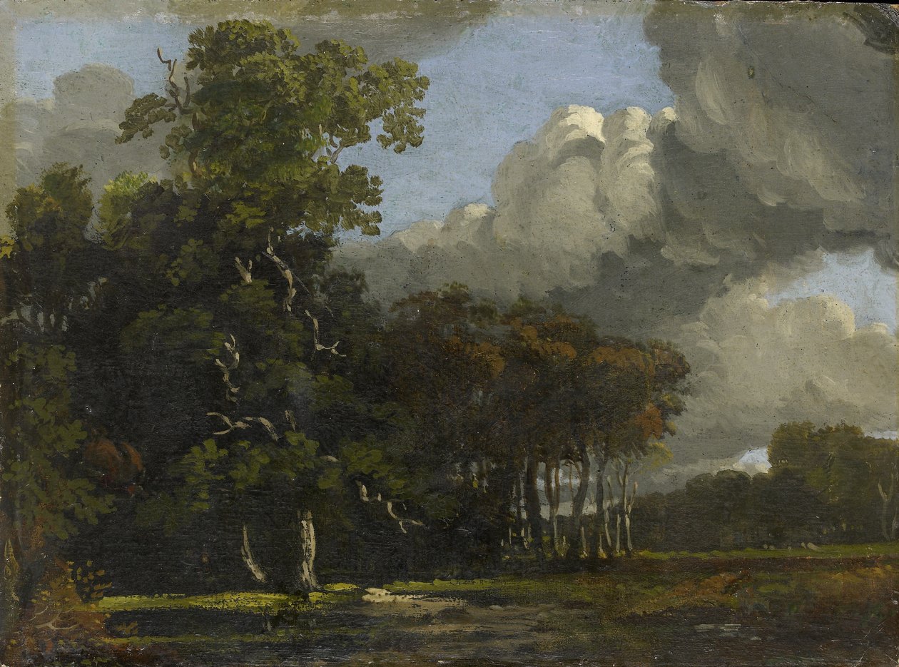 Boslandschap, ca. 1816 - 1820 door Joseph Mallord William Turner