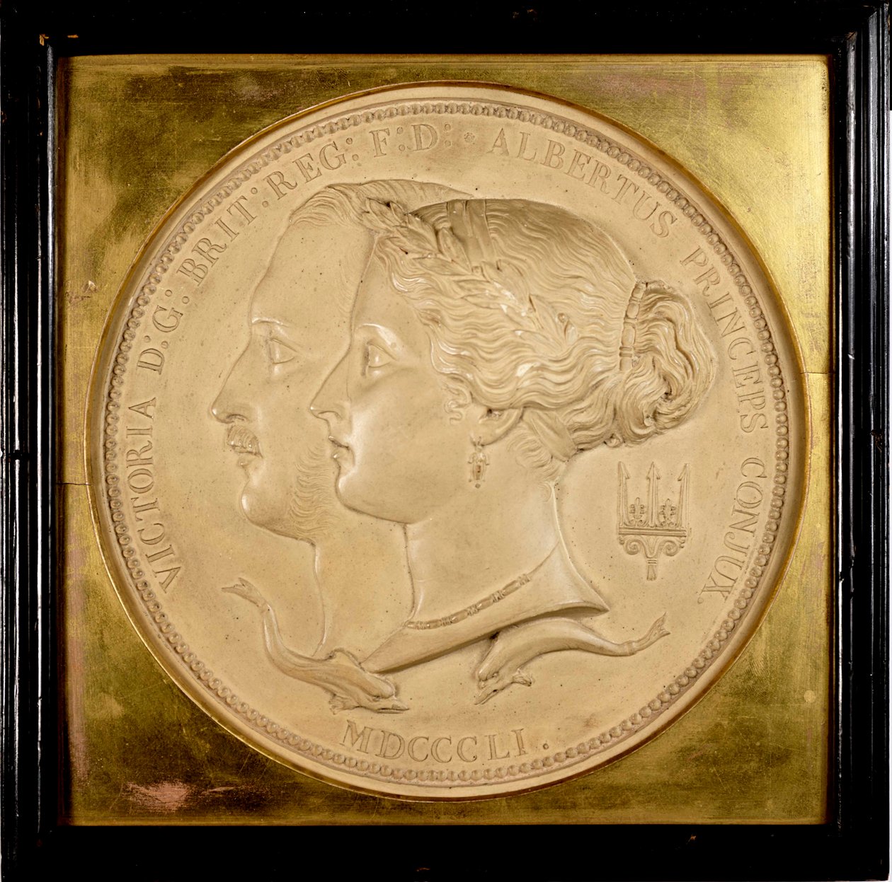 Model voor officiële prijsmedailles van de Grote Tentoonstelling, 1851 door William Wyon