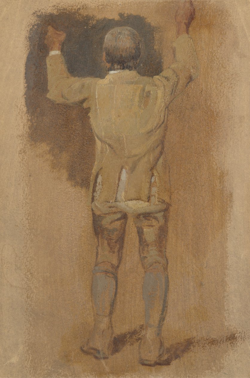 Studie van een Staljongen, van Achteren Gezien door William Havell