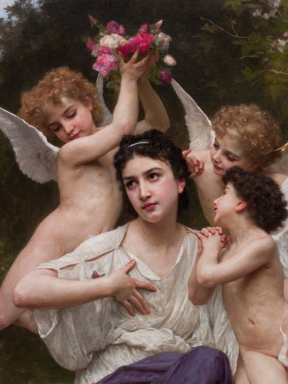 Droom van de lente door William-Adolphe Bouguereau