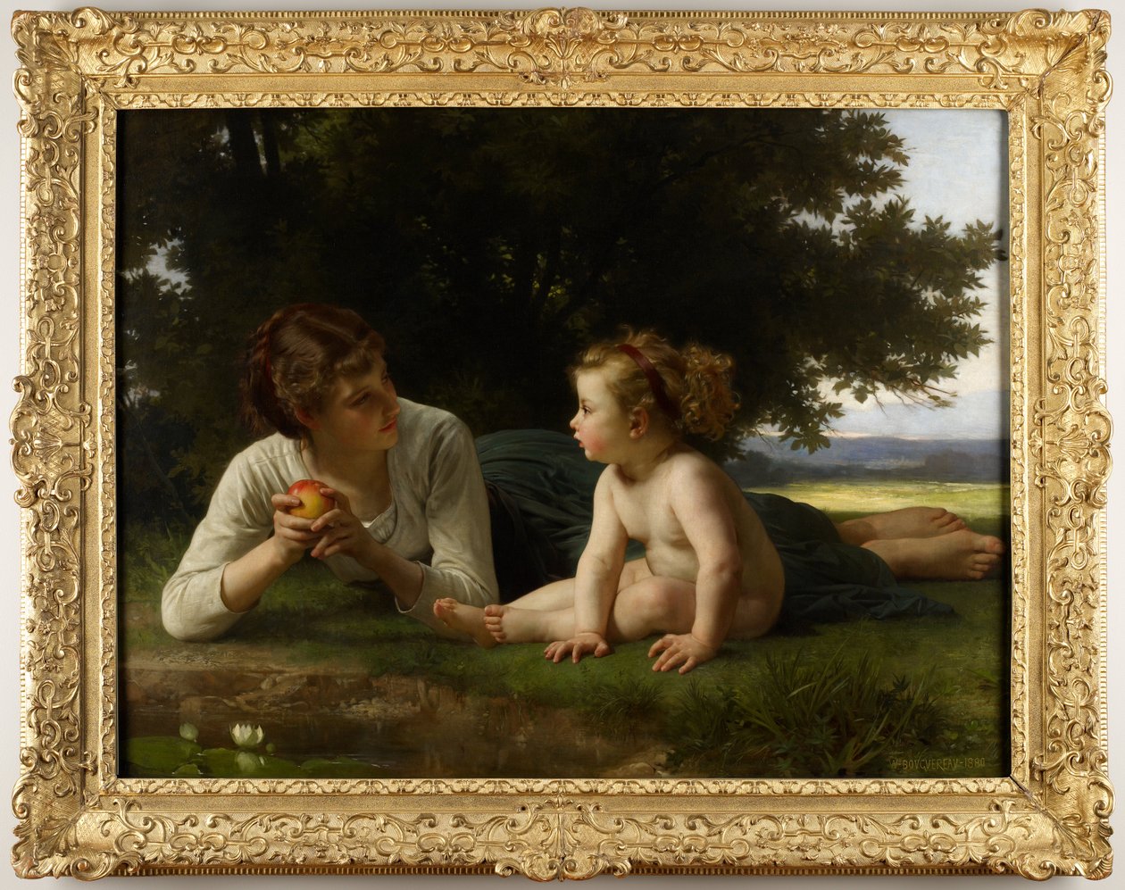 Verleiding door William-Adolphe Bouguereau