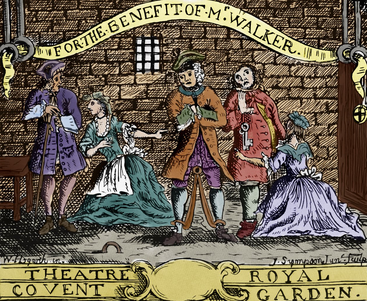 De bedelaarsopera door John Gay door William (after) Hogarth