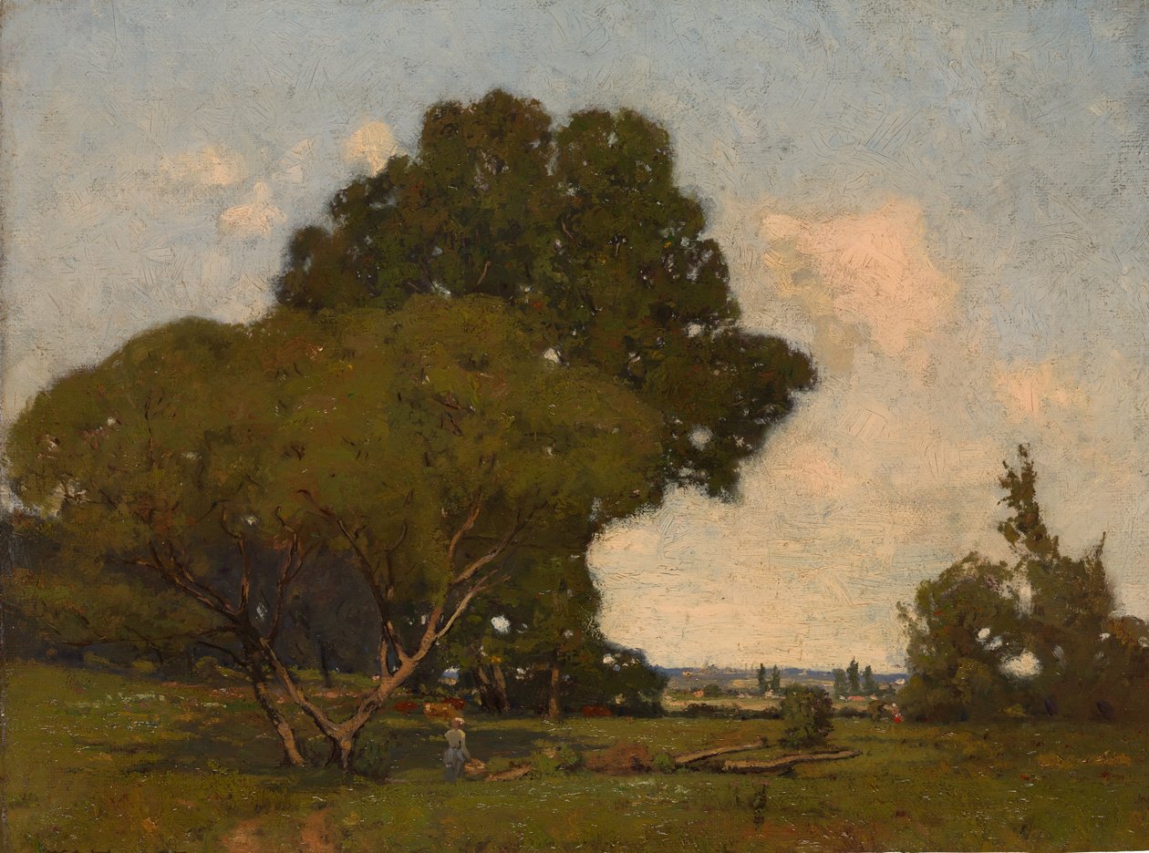De bomen, vroege middag, Frankrijk door William A. Harper