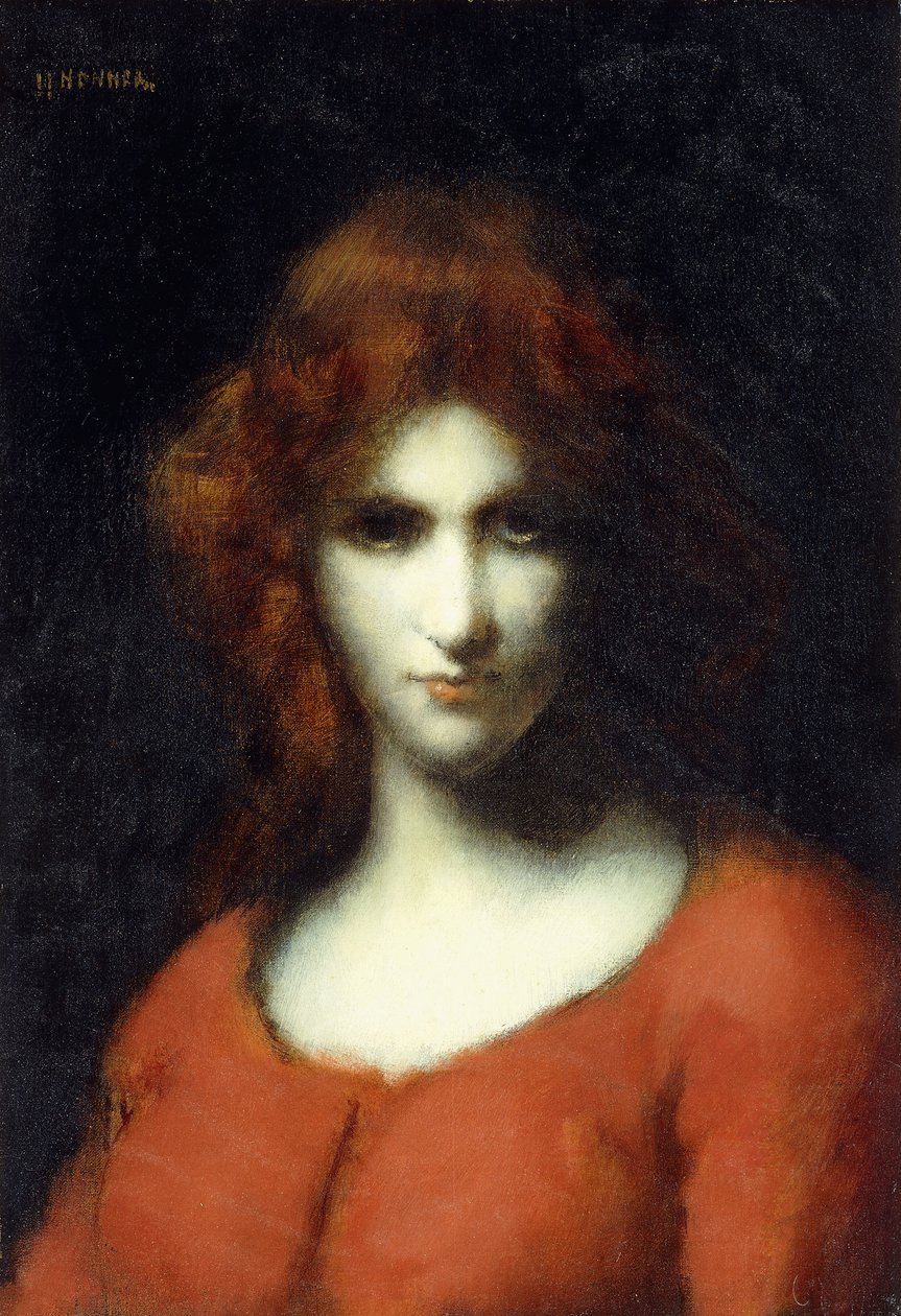 Portret van Miss Addison Hoofd van San Francisco, 1874 door William Adolphe Bouguereau