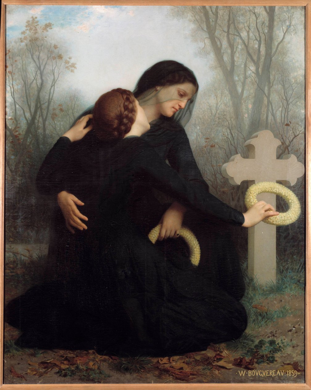 De dag van de doden door William Adolphe Bouguereau