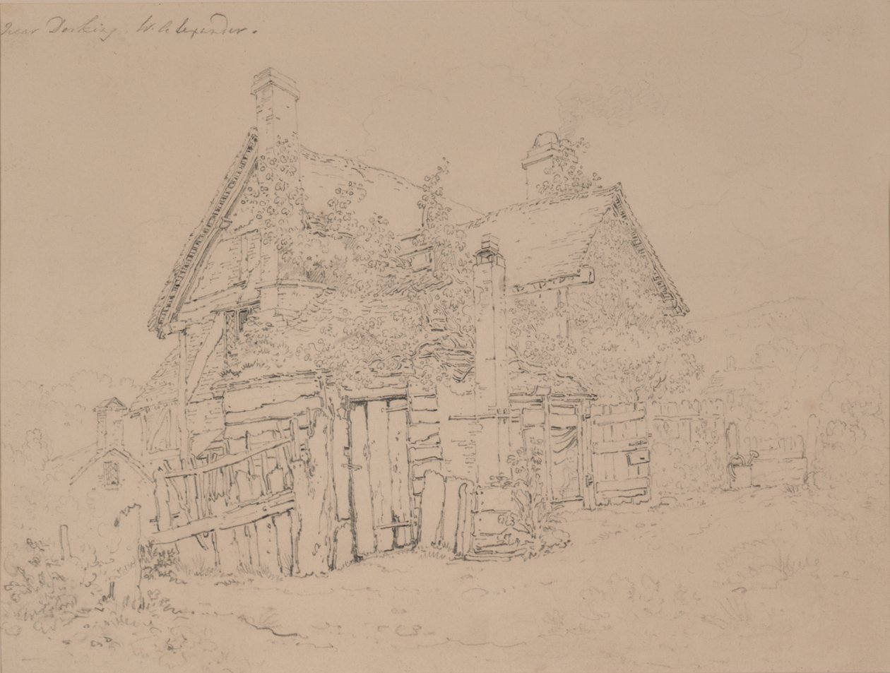 Bij Dorking door William Alexander
