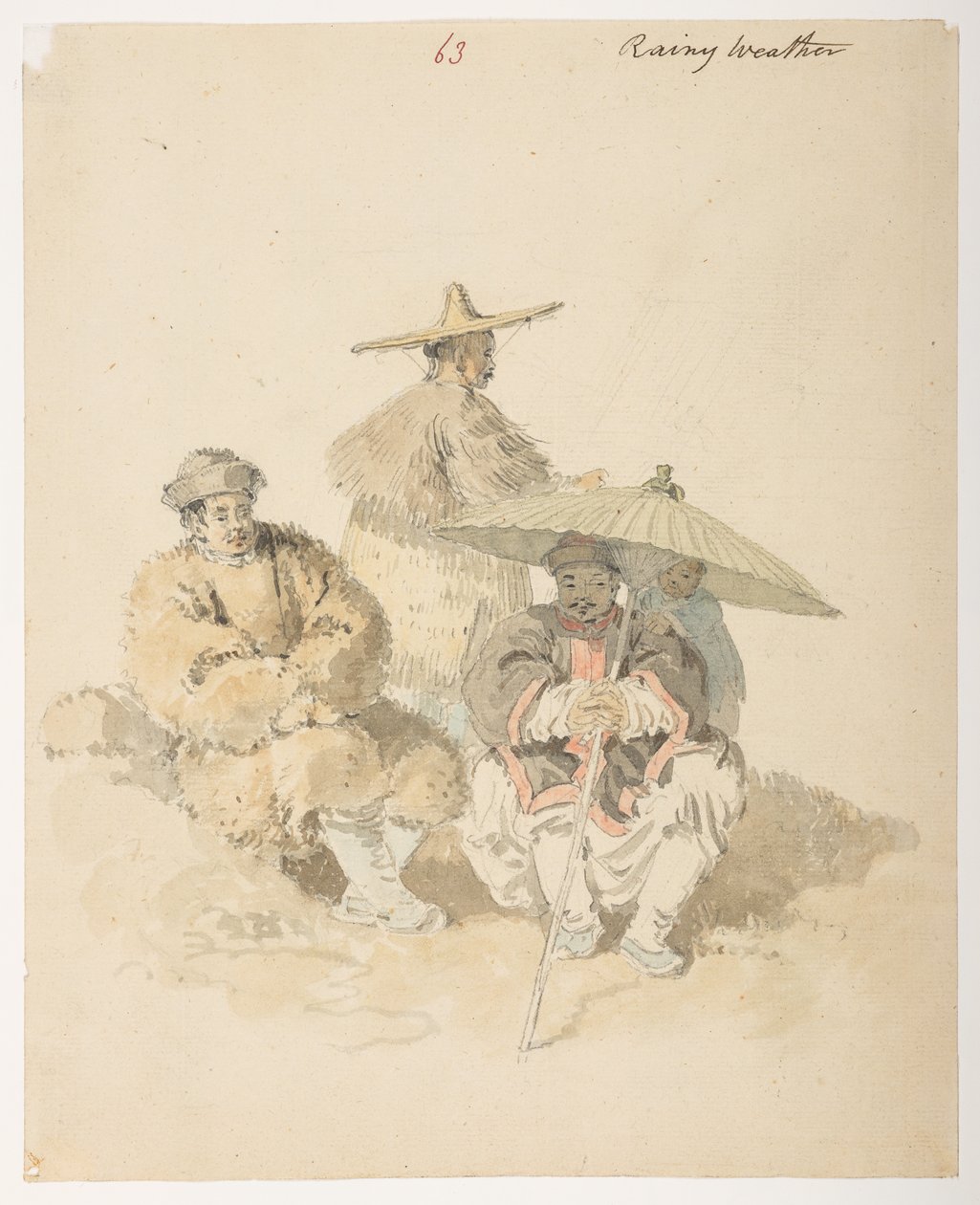 Studies van Chinezen door William Alexander