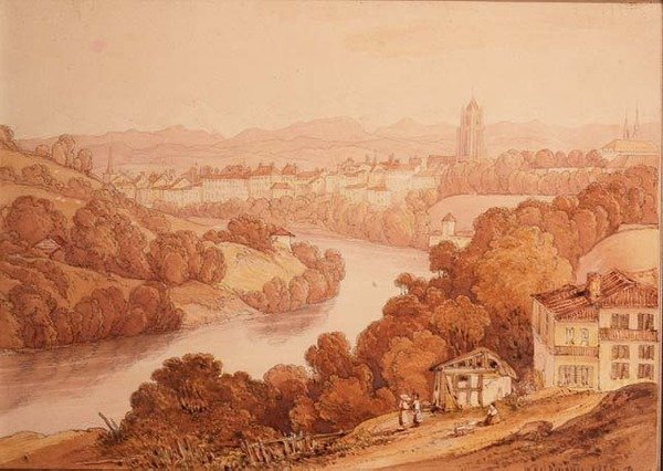 Bern, Zwitserland door William Alfred Delamotte