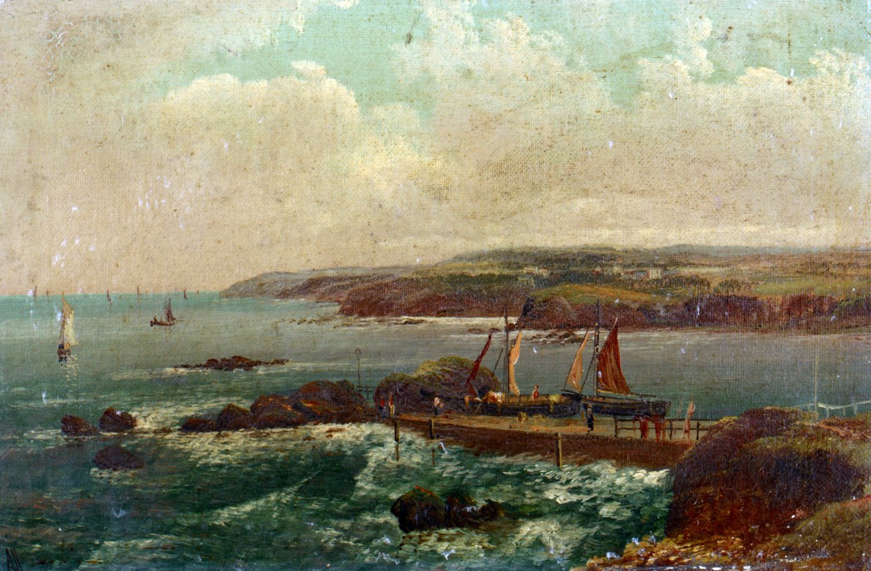 Haven Bude, in Devon (Engeland) door William Allan