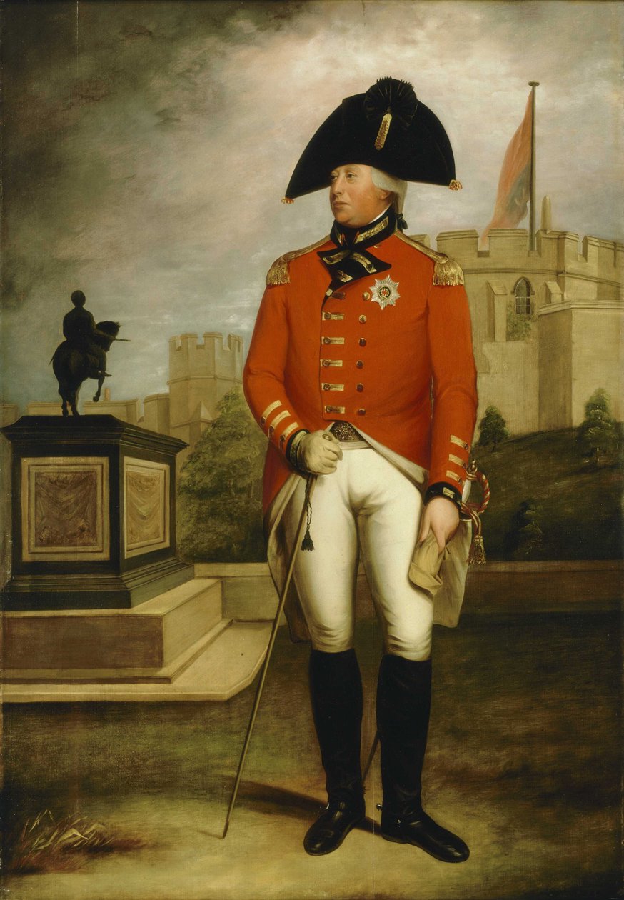 George III (1738-1820) door William Beechey