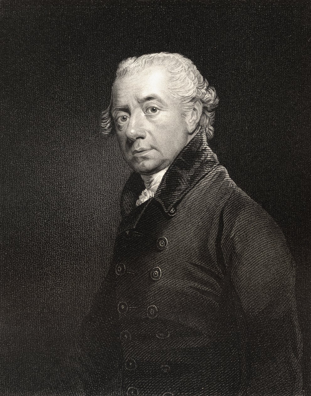 John Heaviside, gegraveerd door John Cochran, uit 