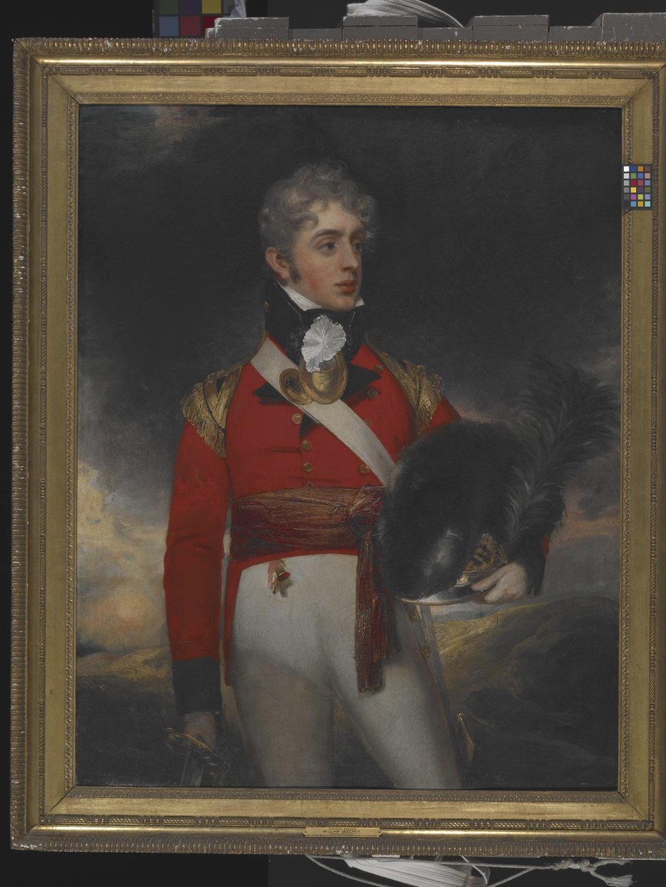 Luitenant John Pollock (John Pocock) door William Beechey