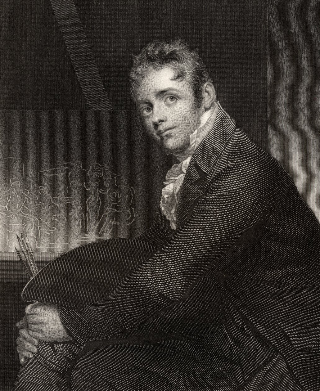 Sir David Wilkie, gegraveerd door H. Robinson, uit 
