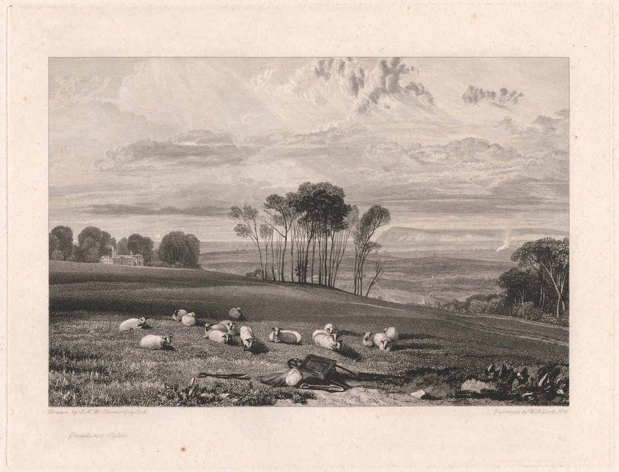 Crowhurst, Sussex door William Bernard Cooke