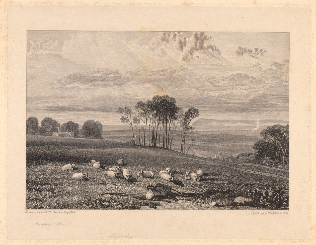 Crowhurst, Sussex door William Bernard Cooke