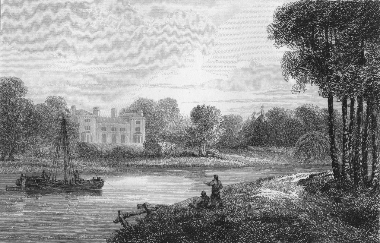 Villa van Lady Sullivan, 1809 door William Bernard Cooke