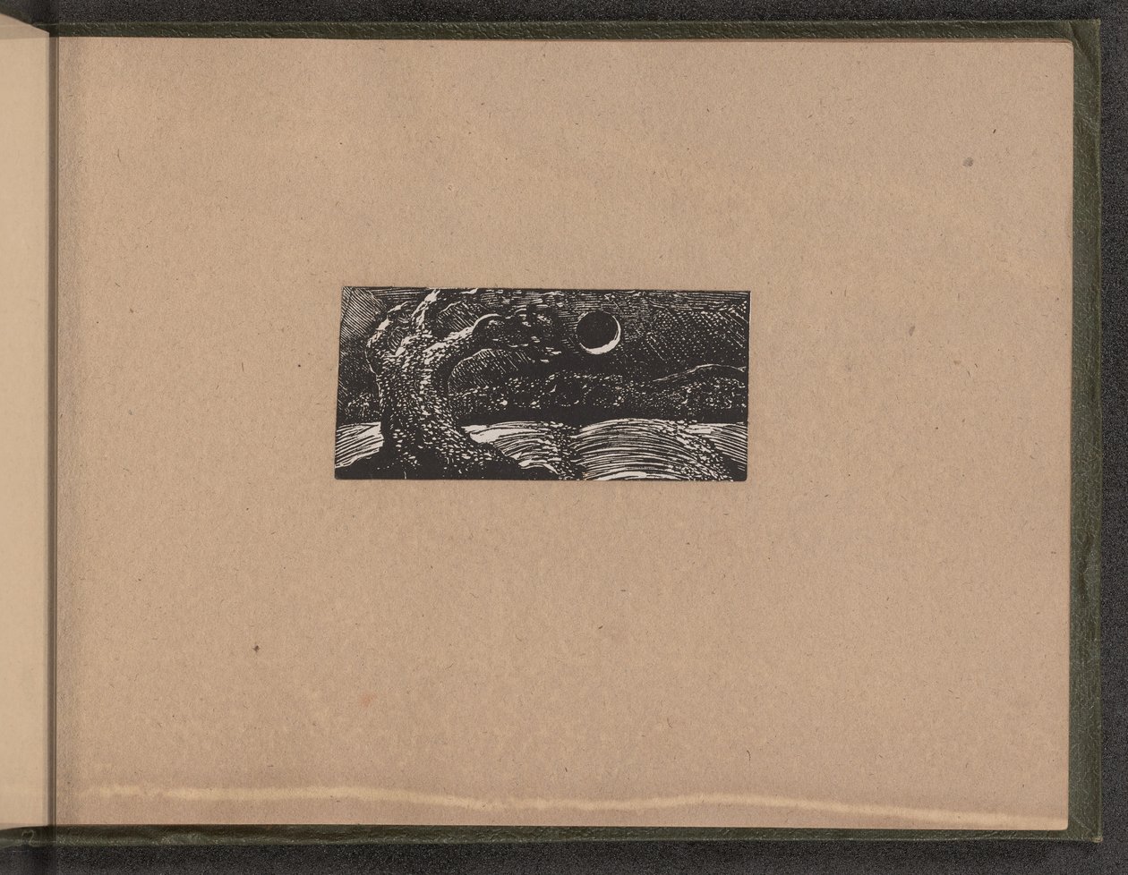 Verwoeste Boom en Platgeslagen Gewassen door William Blake