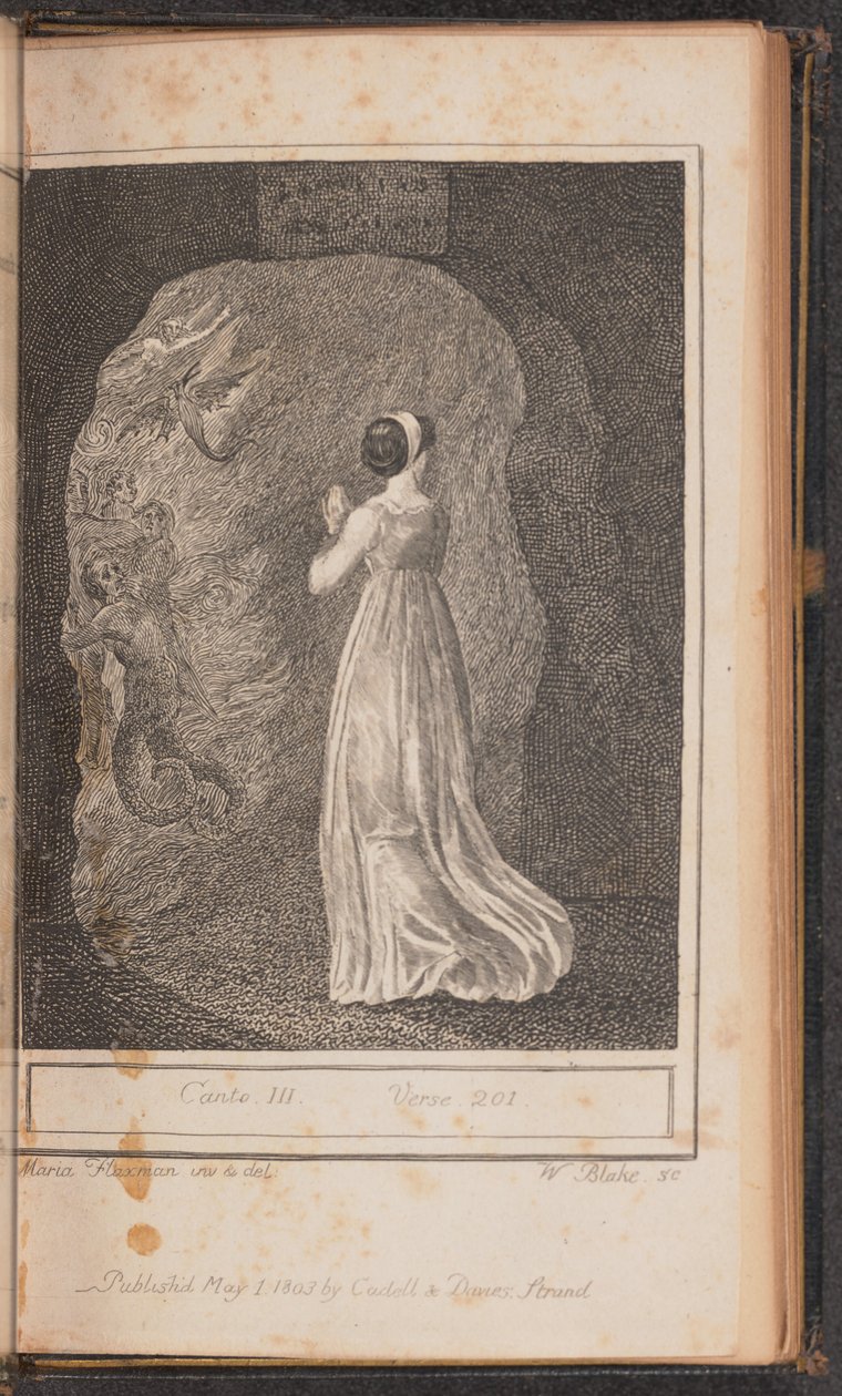 Canto III, Vers 201 door William Blake
