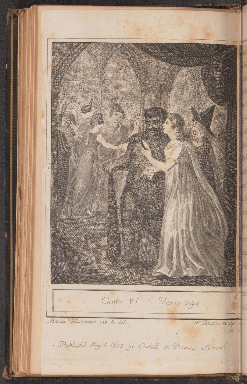 Canto IV, vers 294 door William Blake