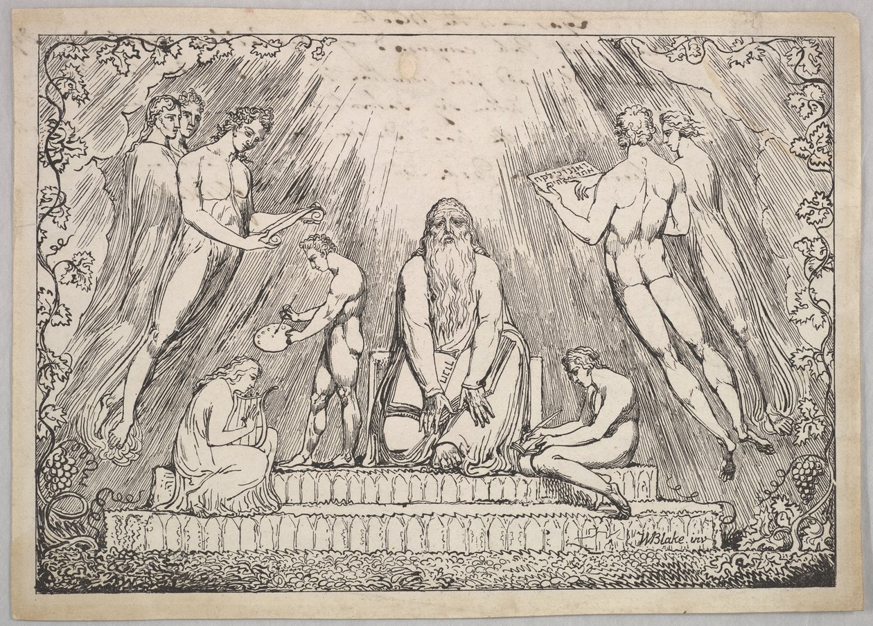 Henoch door William Blake