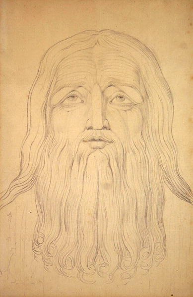 Hoofd van Job door William Blake