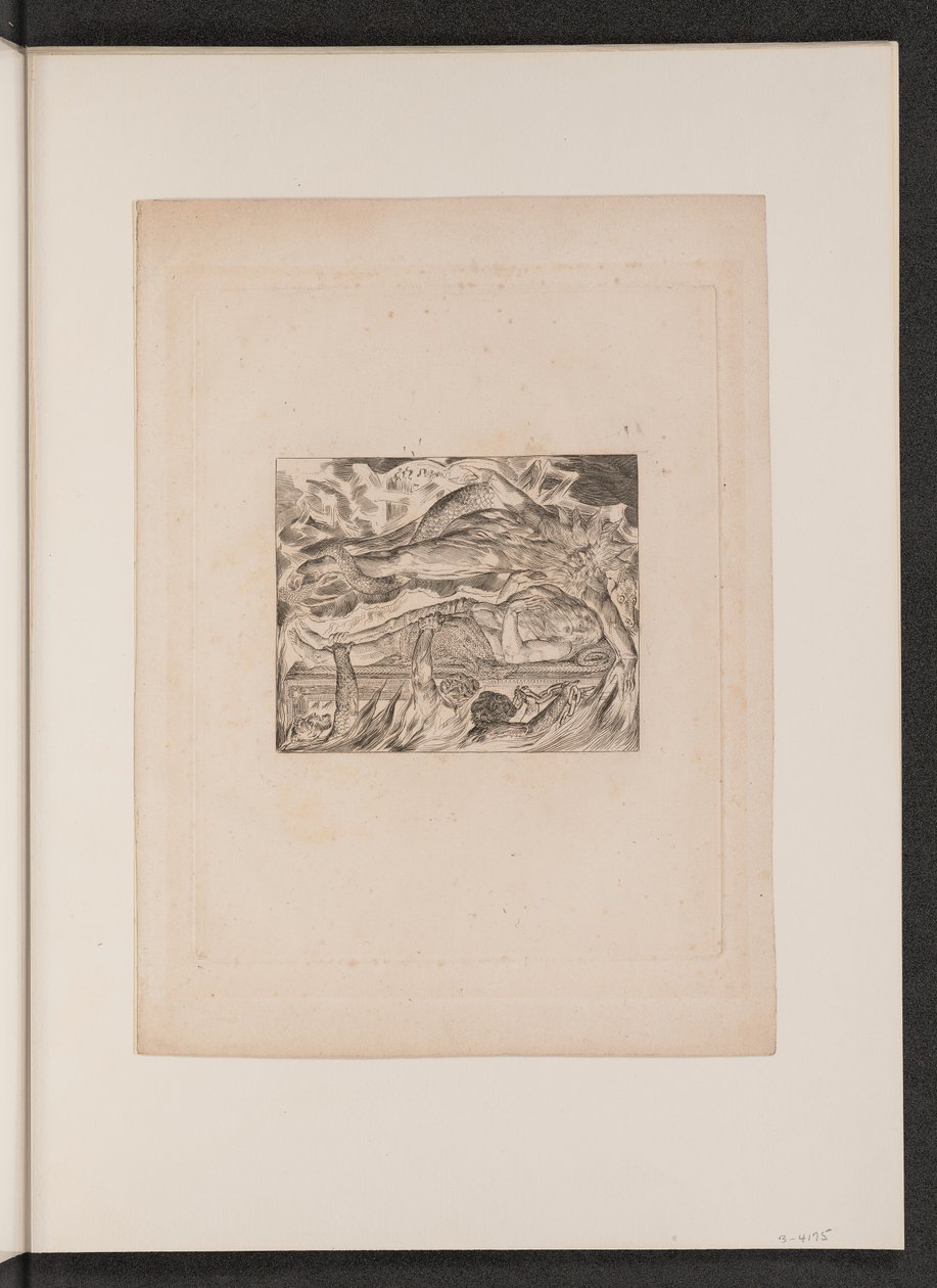 Jobs Kwade Dromen door William Blake