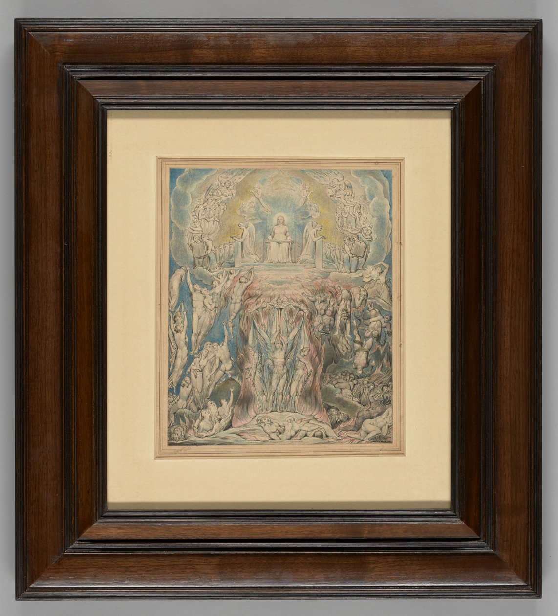 De dag des oordeels door William Blake