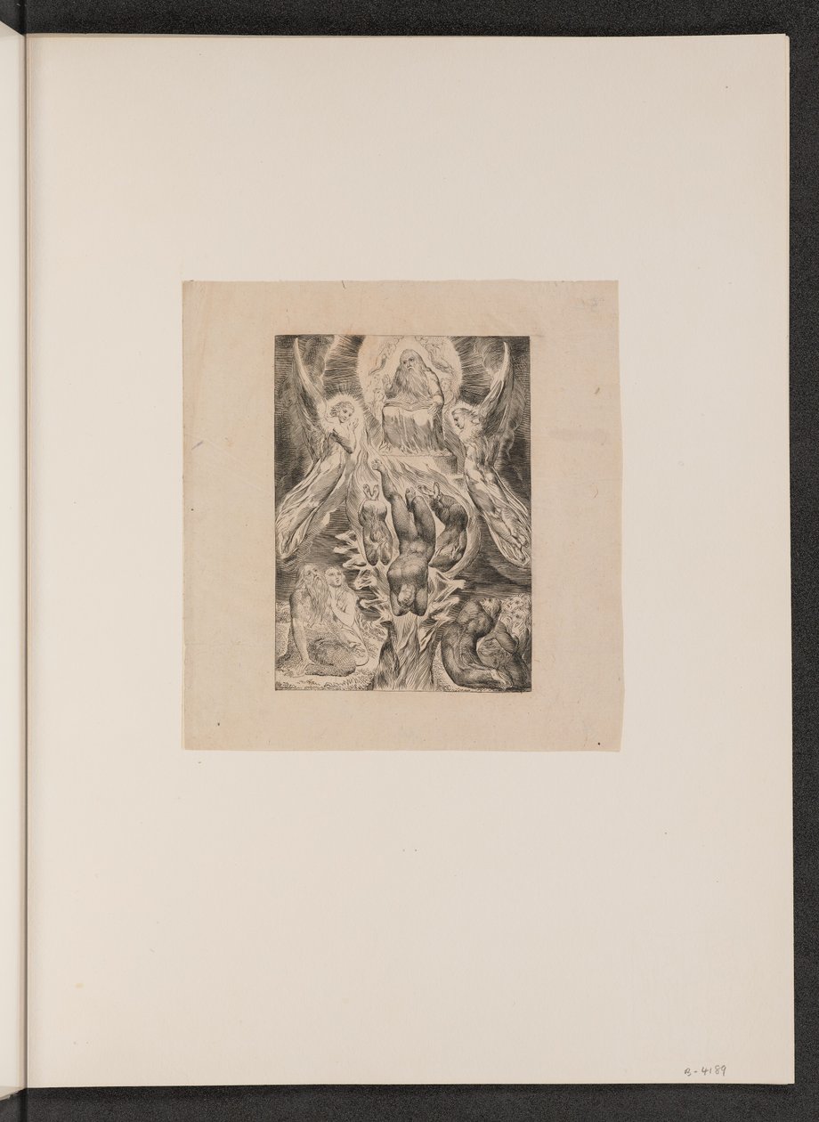 De Val van Satan door William Blake