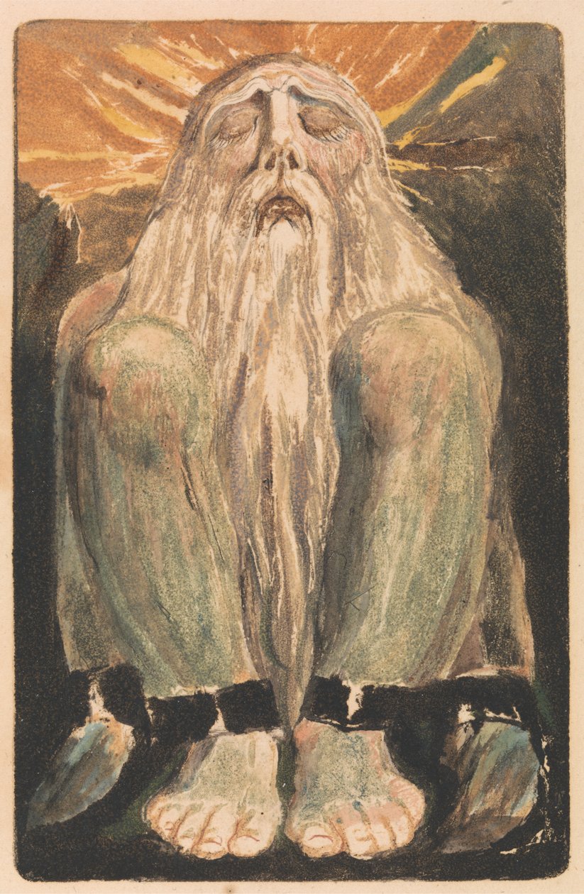 Het eerste boek van Urizen, Plaat 12 (Bentley 22) door William Blake