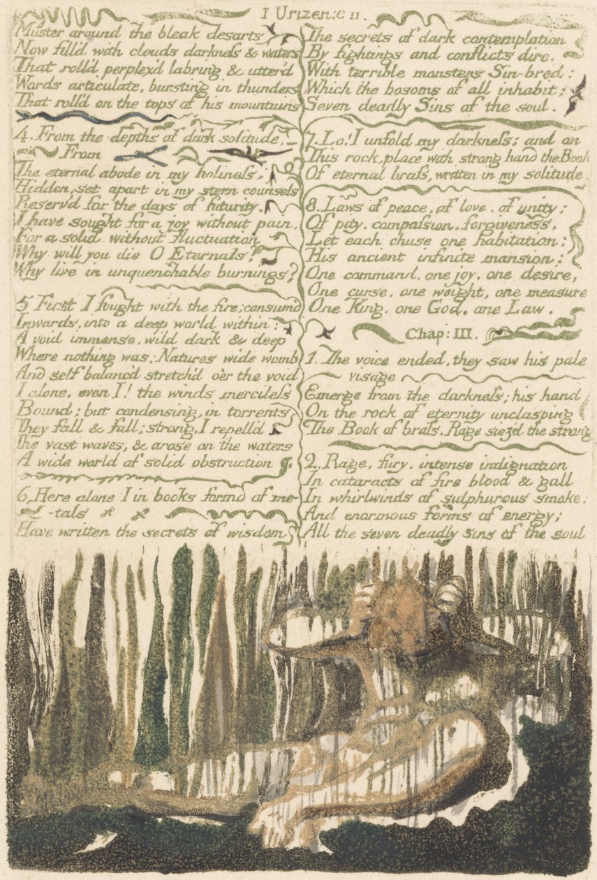 Het Eerste Boek van Urizen, plaat 4, 