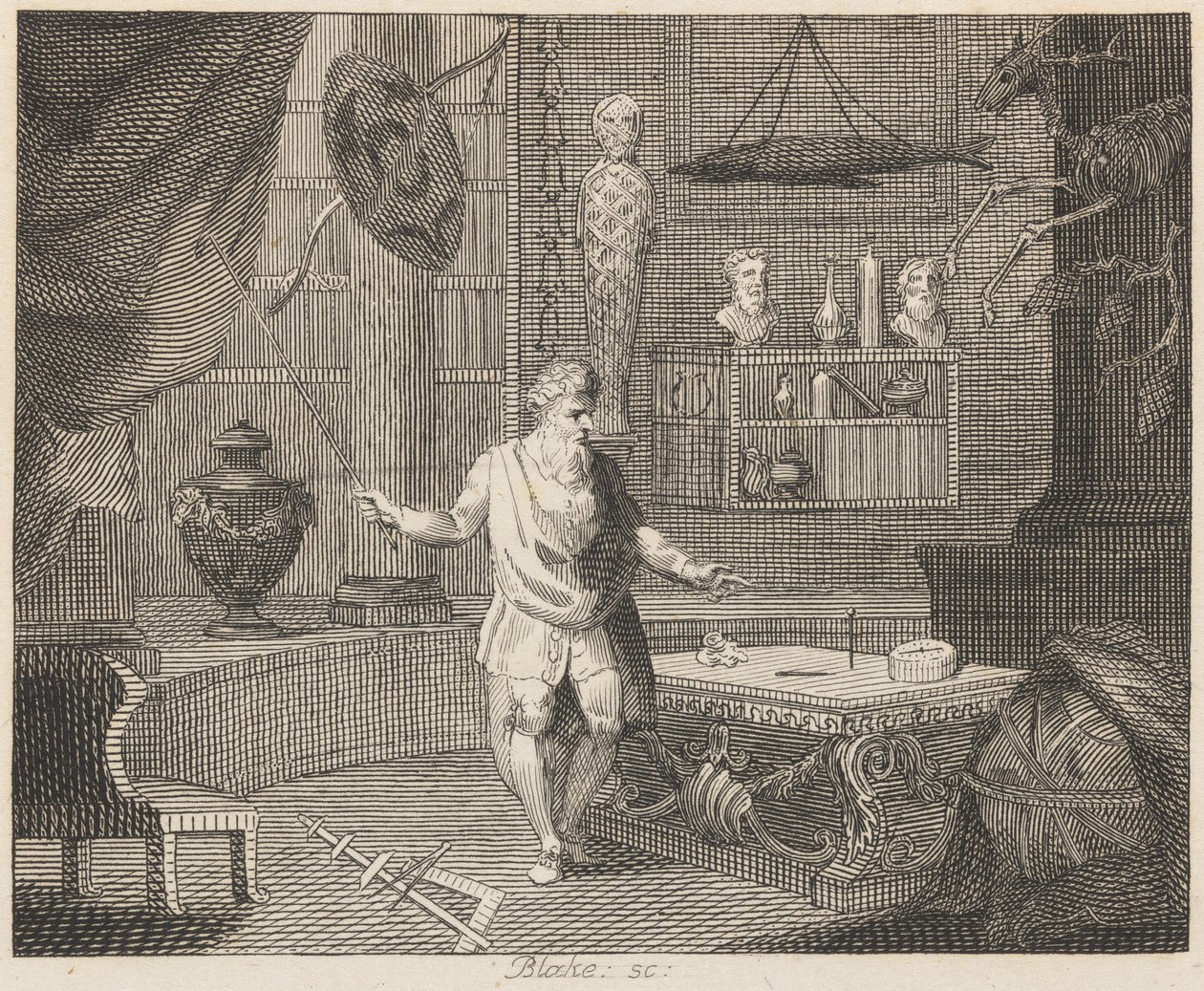 De Speld en de Naald door William Blake