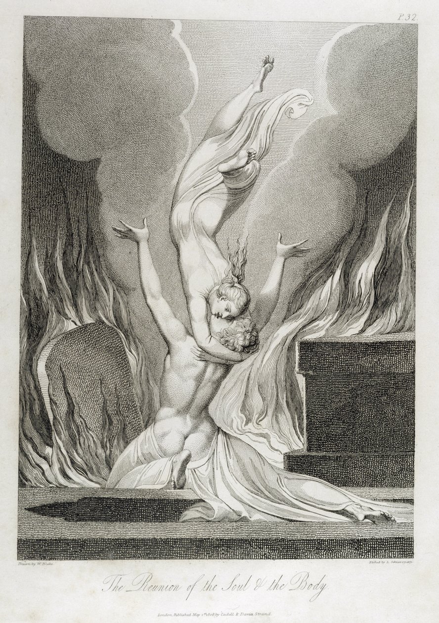 De hereniging van de ziel en het lichaam, pl.13, illustratie uit 
