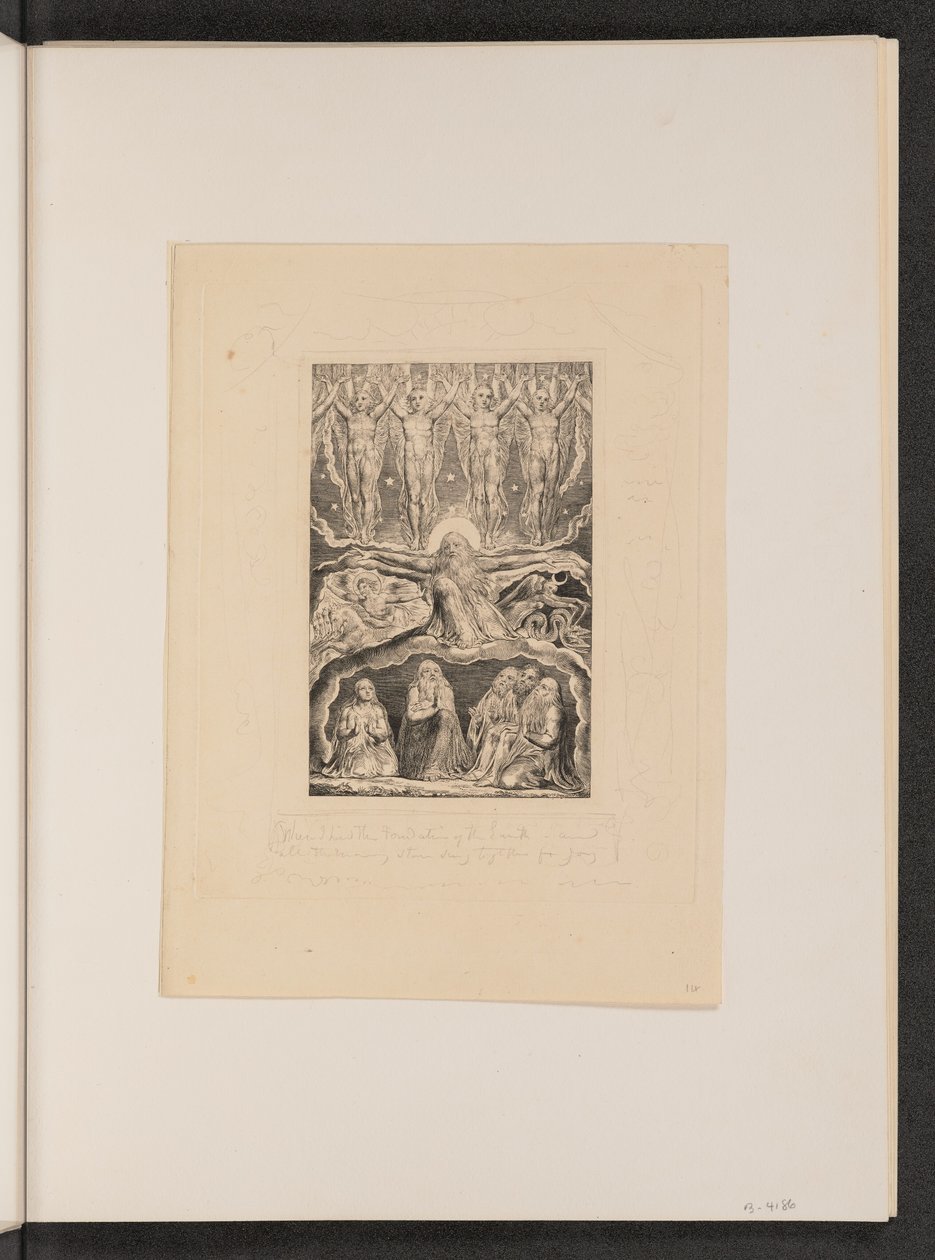 Toen de morgensterren samen zongen door William Blake