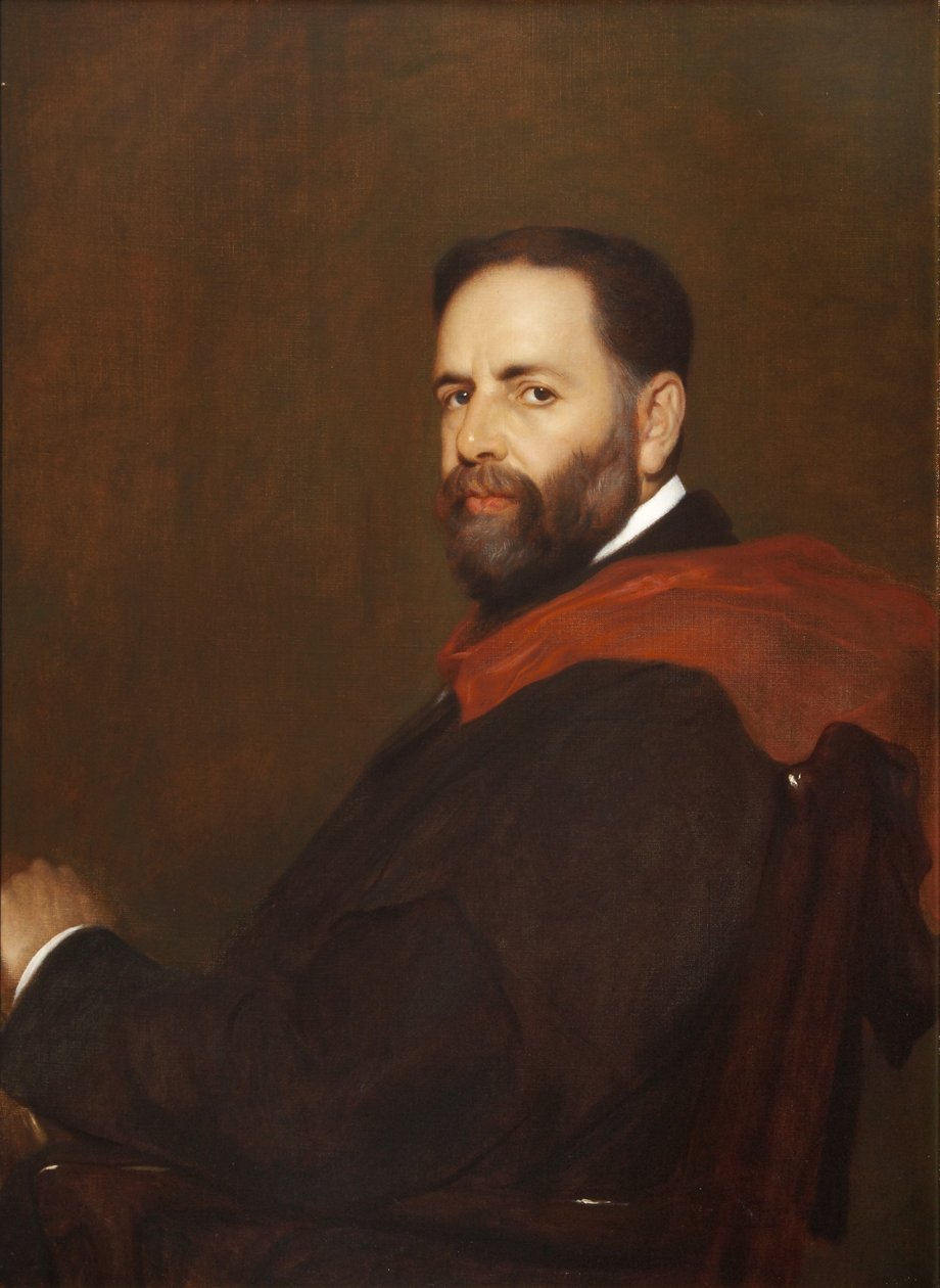 Sir Thomas Herbert Warren, President van Magdalen College door William Blake Richmond