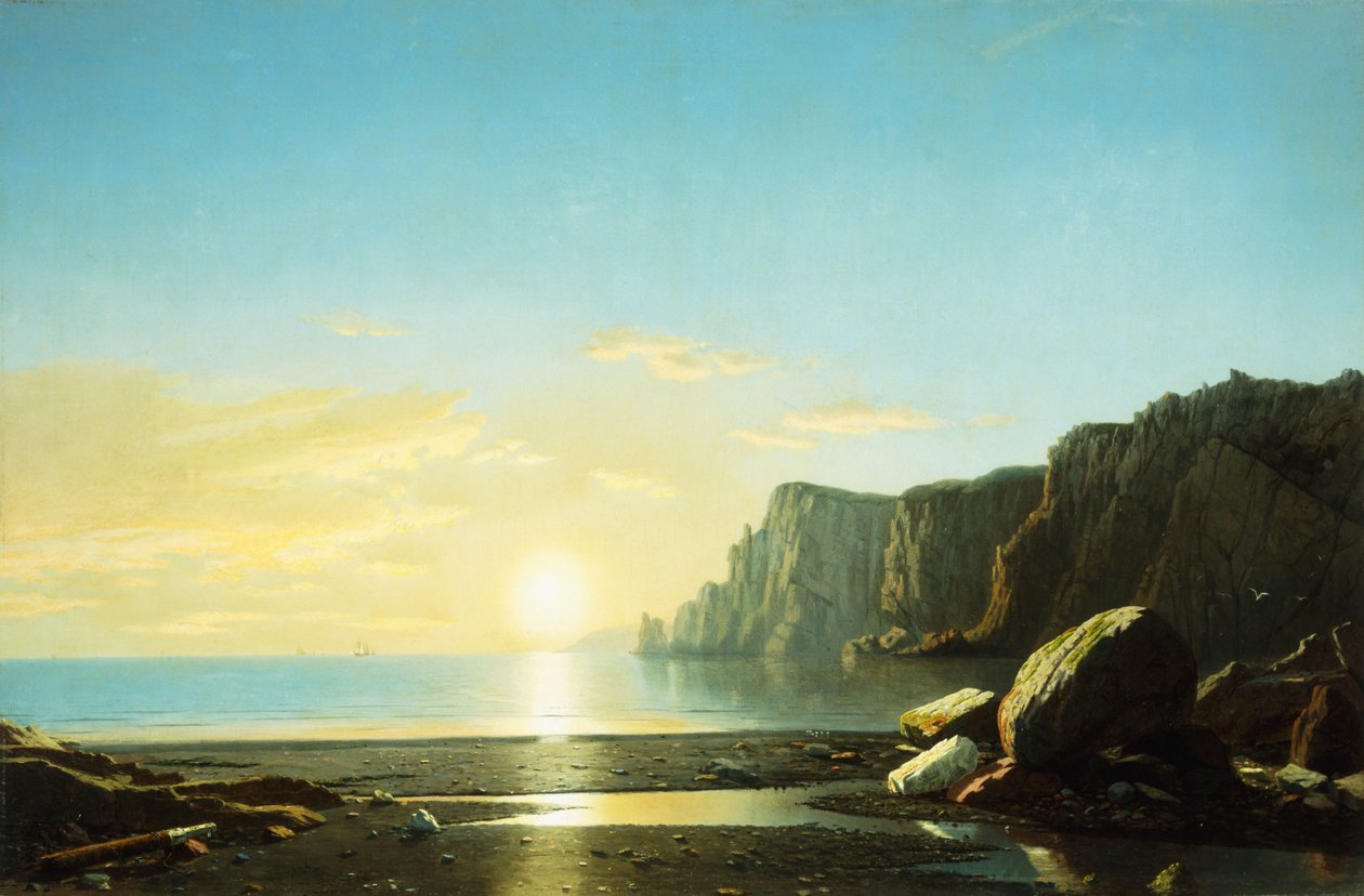 Voor de Kust van Labrador, 1862 door William Bradford