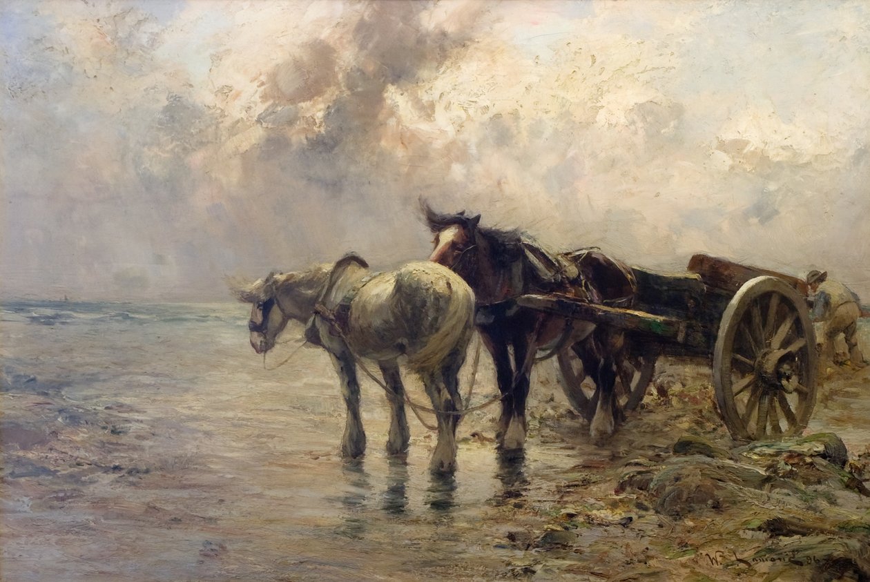 Een winderige dag door William Bradley Lamond