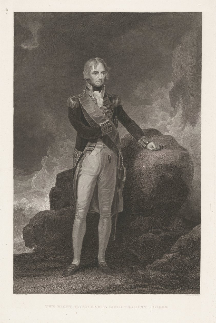 Portret van Horatio Nelson door William Bromley (I)