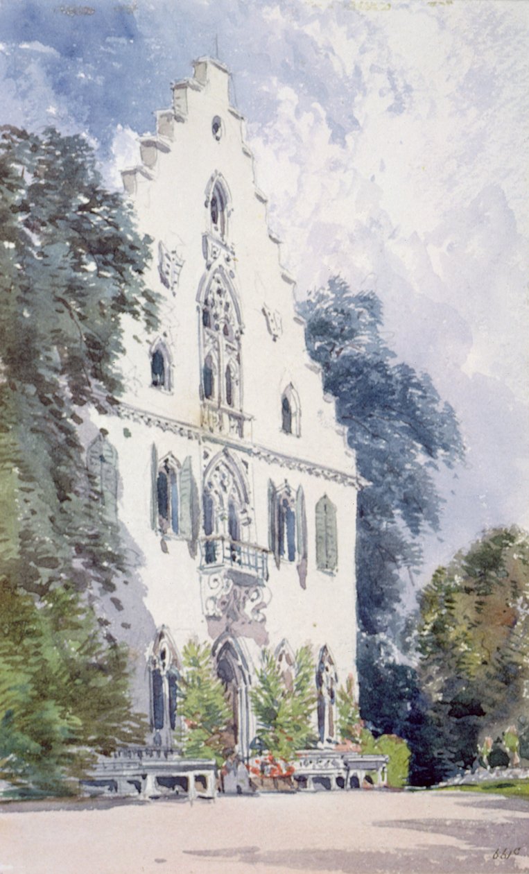 Souvenirs van Rosenau, de geboorteplaats van ZKH De Prins-Gemaal, Echtgenoot van Koningin Victoria door William Callow