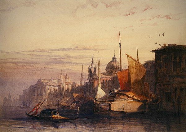 Venetië door William Callow