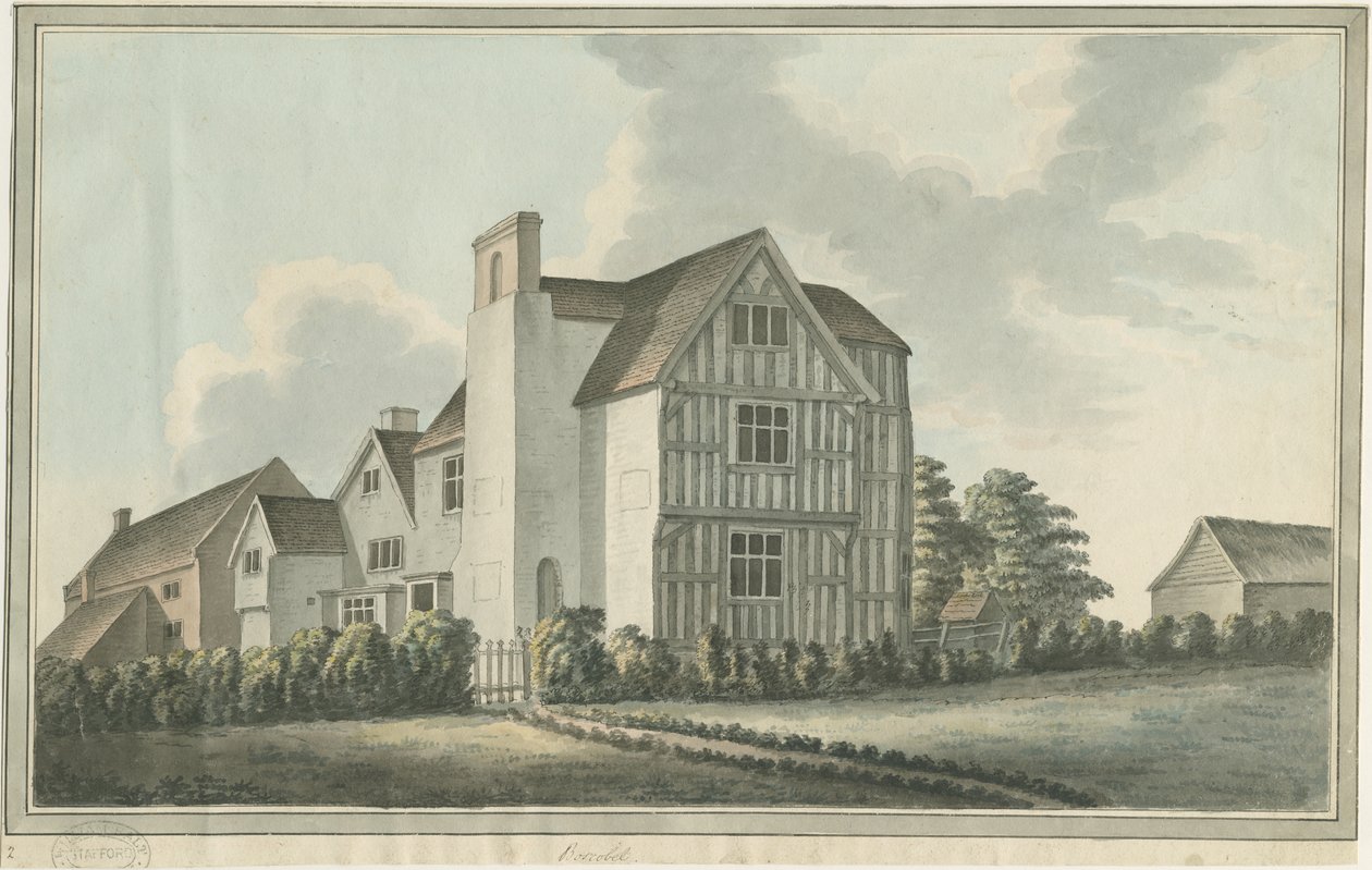 Boscobel House door William Carter