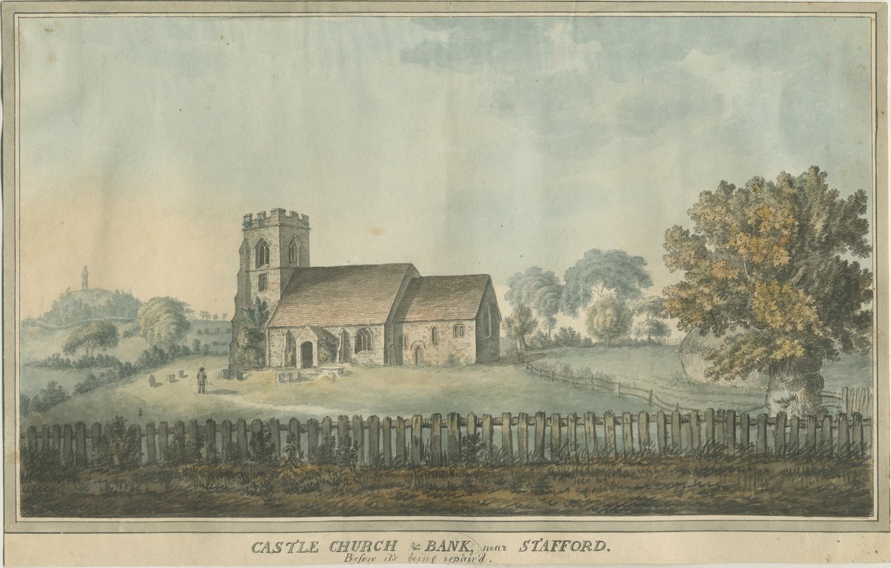 Kasteel Kerk door William Carter