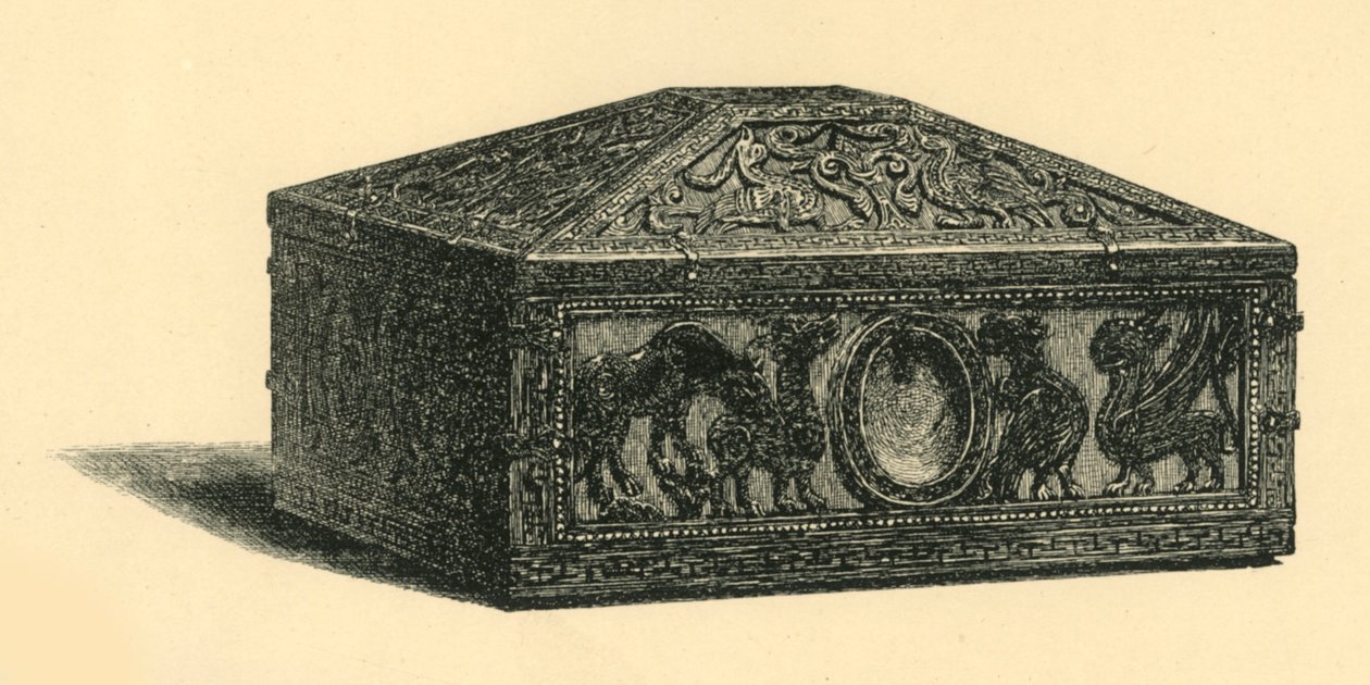 Kist, ca. 1180-1200, 1881 door William Catley