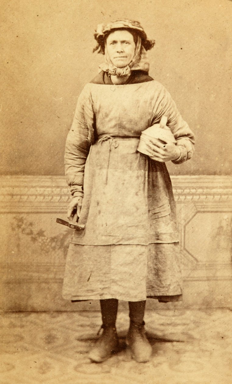Arbeiders van de Tredegar Iron Works, Wales door William Clayton