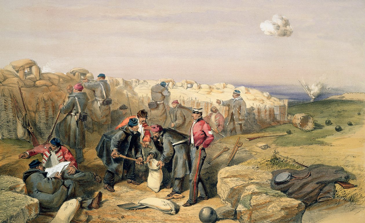 Russische Schuttersput (nu Brits), plaat uit 